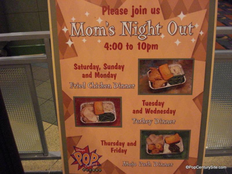 Moms Night Out TV Dinners
